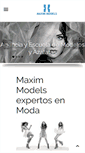 Mobile Screenshot of maximmodels.es